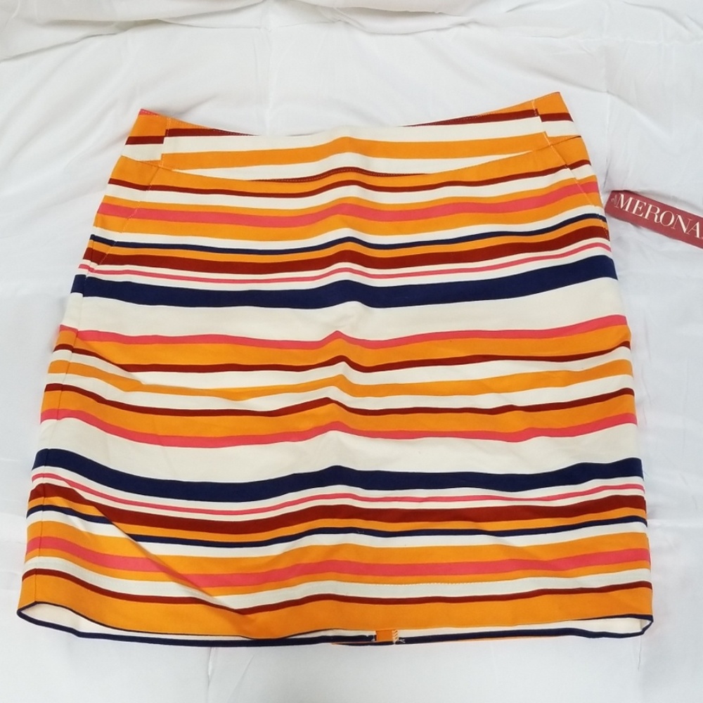 Merona Striped Skirt 12